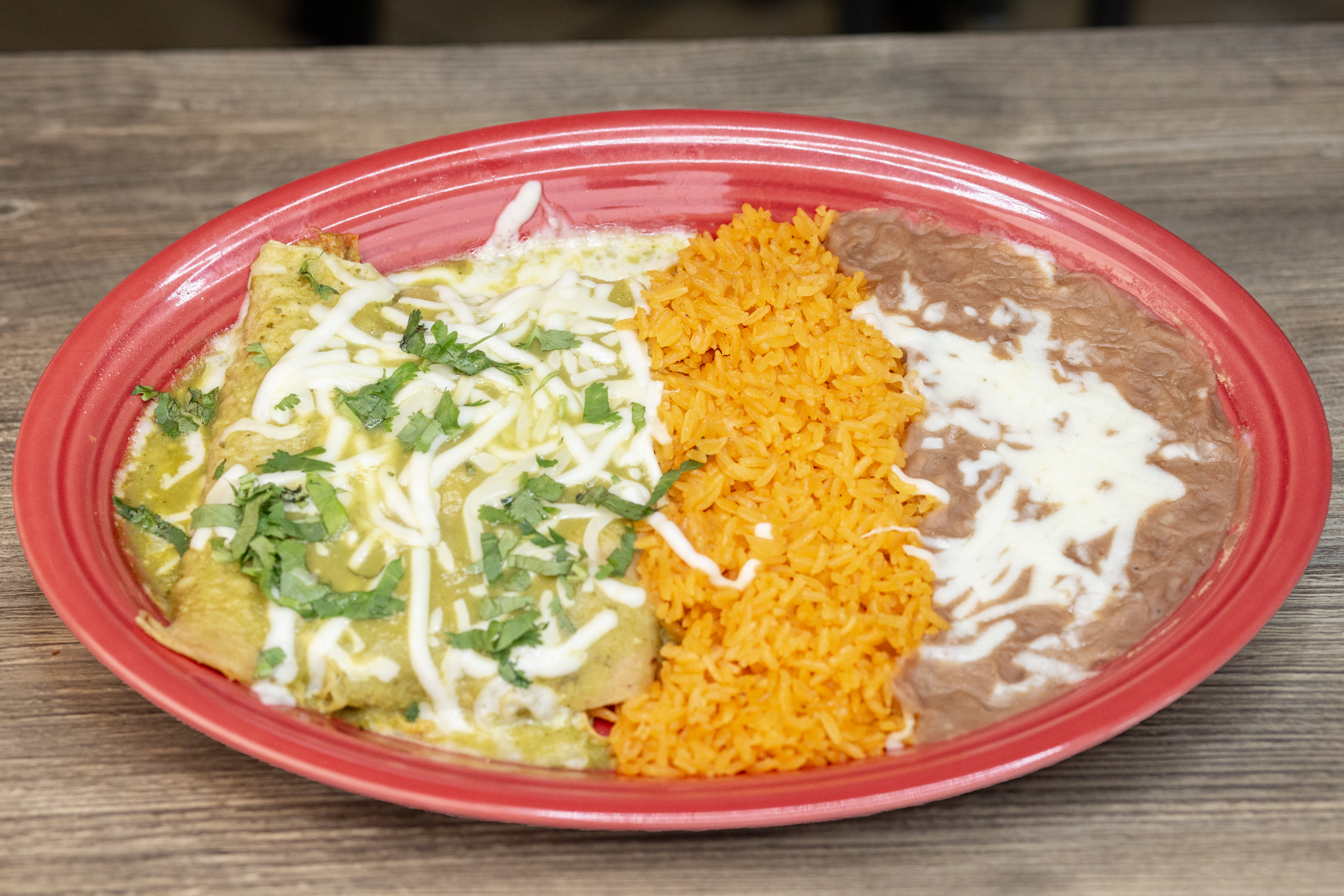 enchiladas verdes